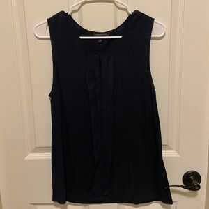 Banana Republic - Medium - Navy Tank Blouse with Front Detailing